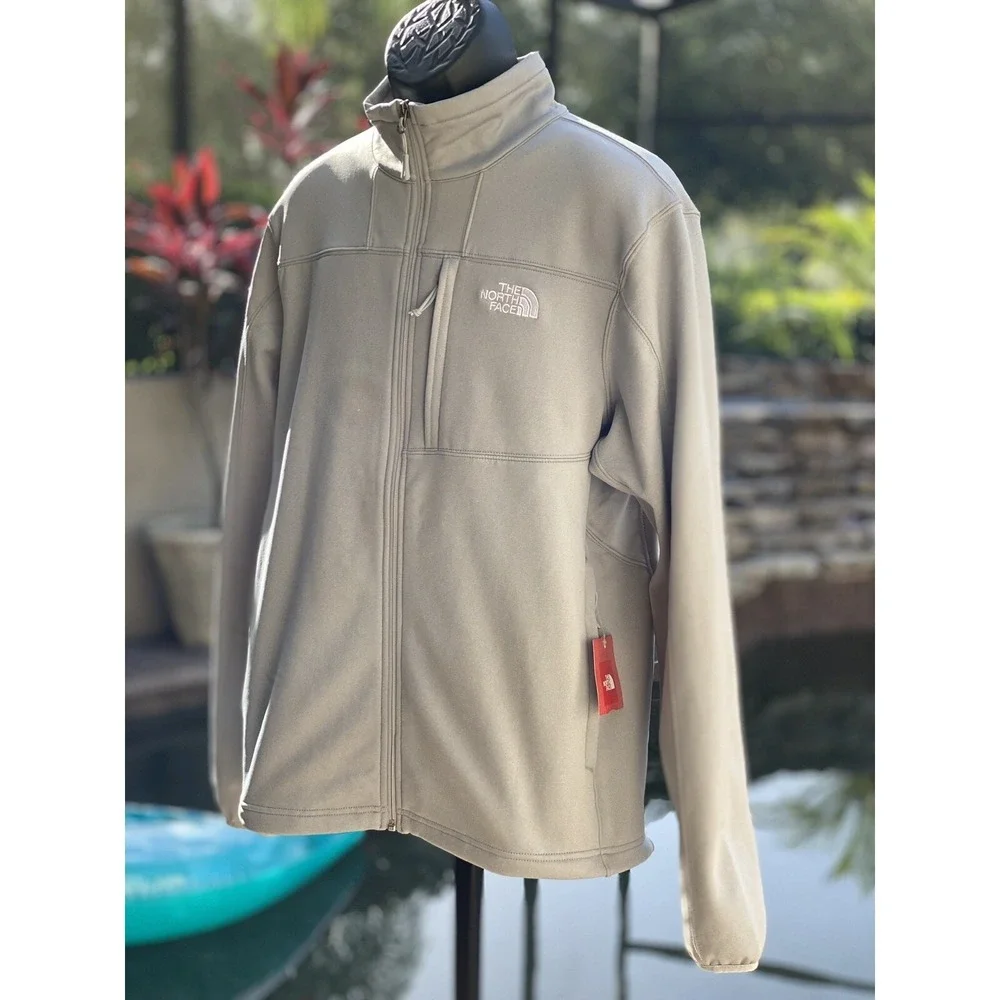The North Face Cinder Full‑Zip Fleece Jacket Men's L New w/ Tags Gray Outdoors